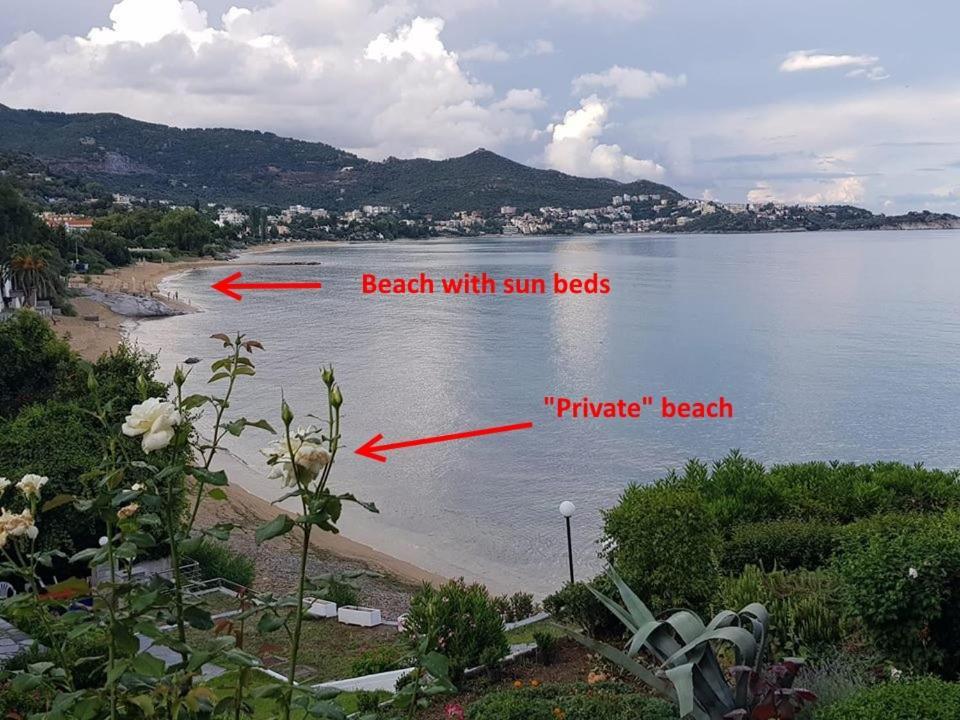 Evaliana Seaside Apartment PalaiónTsiflíkion Exterior foto