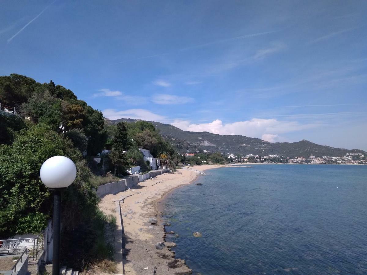 Evaliana Seaside Apartment PalaiónTsiflíkion Exterior foto
